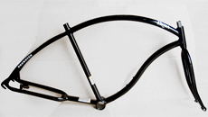 26"big size alloy beach cruiser frame and fork